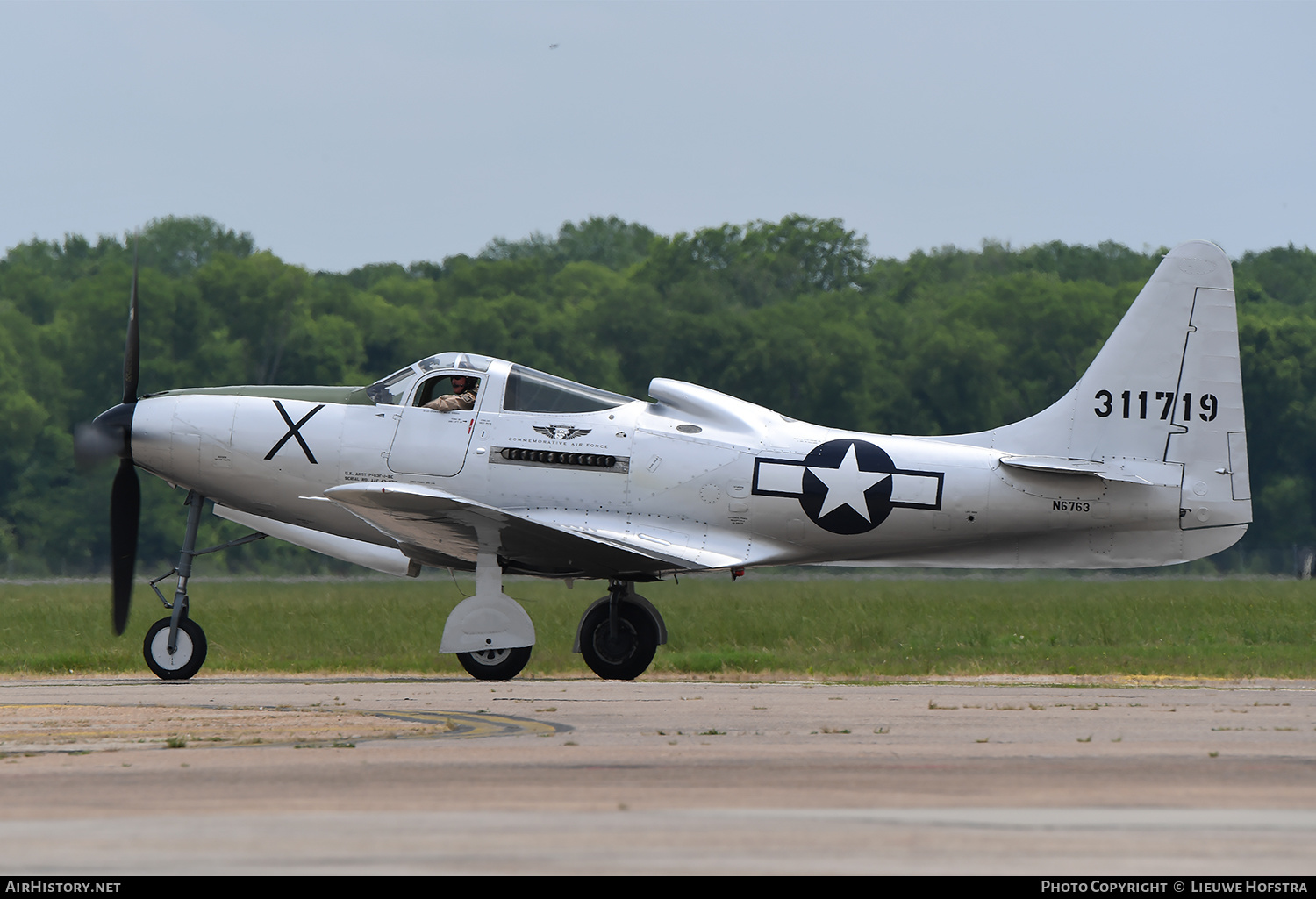 Aircraft Photo of N6763 / 311719 | Bell P-63F Kingcobra | Commemorative Air Force | USA - Air Force | AirHistory.net #518159