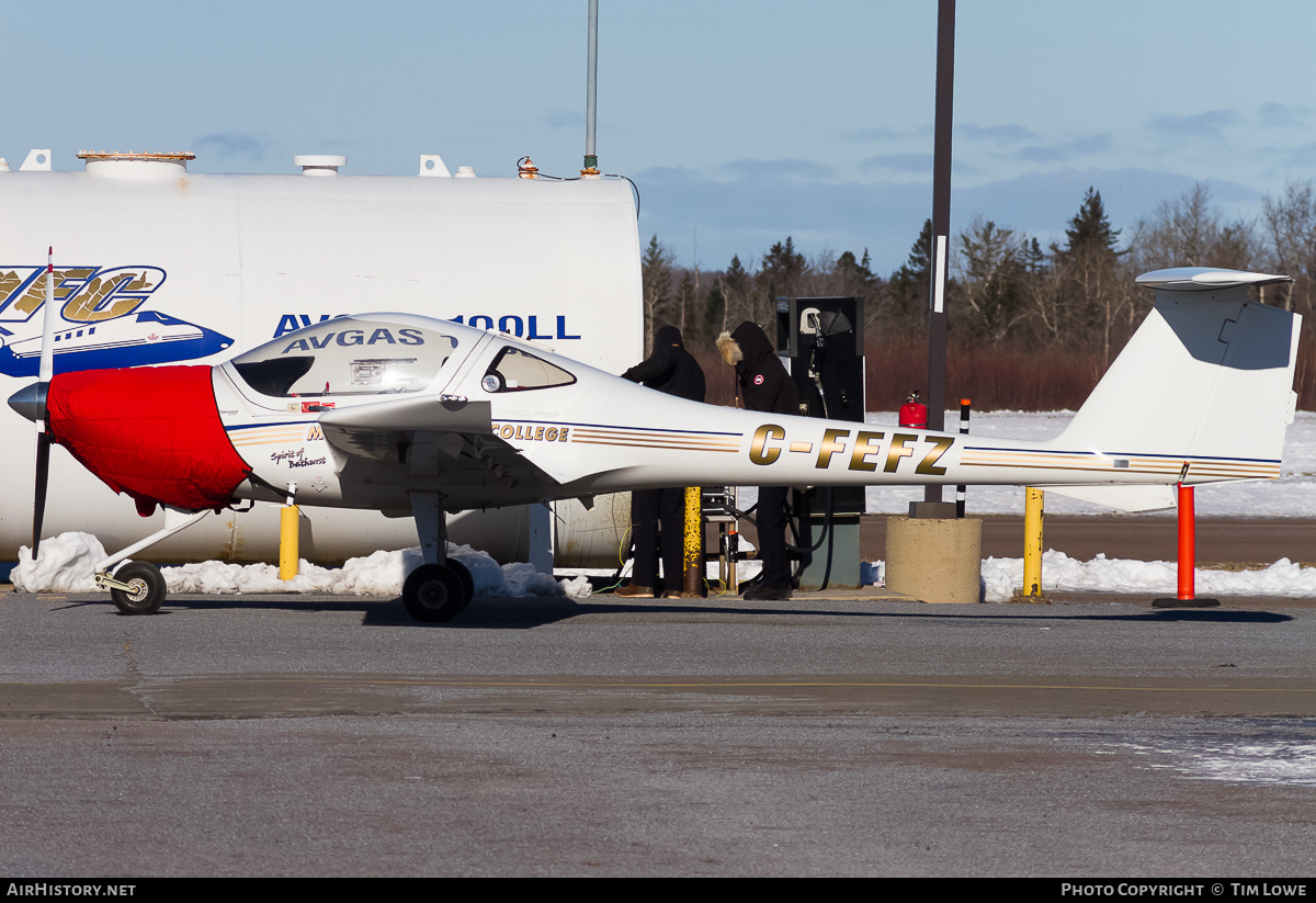 Aircraft Photo of C-FEFZ | Diamond DA20C-1 Eclipse | Moncton Flight College | AirHistory.net #518171