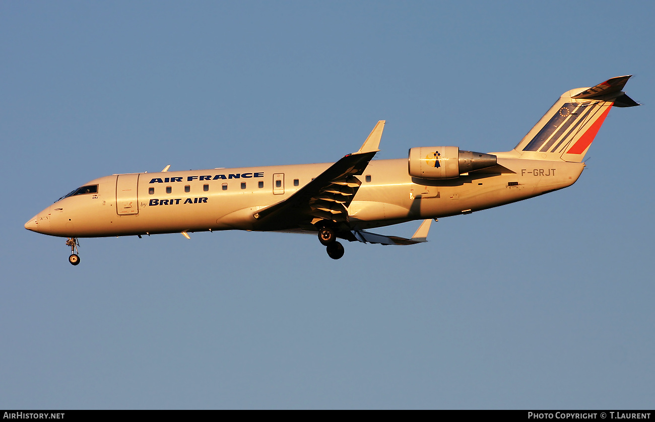 Aircraft Photo of F-GRJT | Bombardier CRJ-100ER (CL-600-2B19) | Air France | AirHistory.net #518191