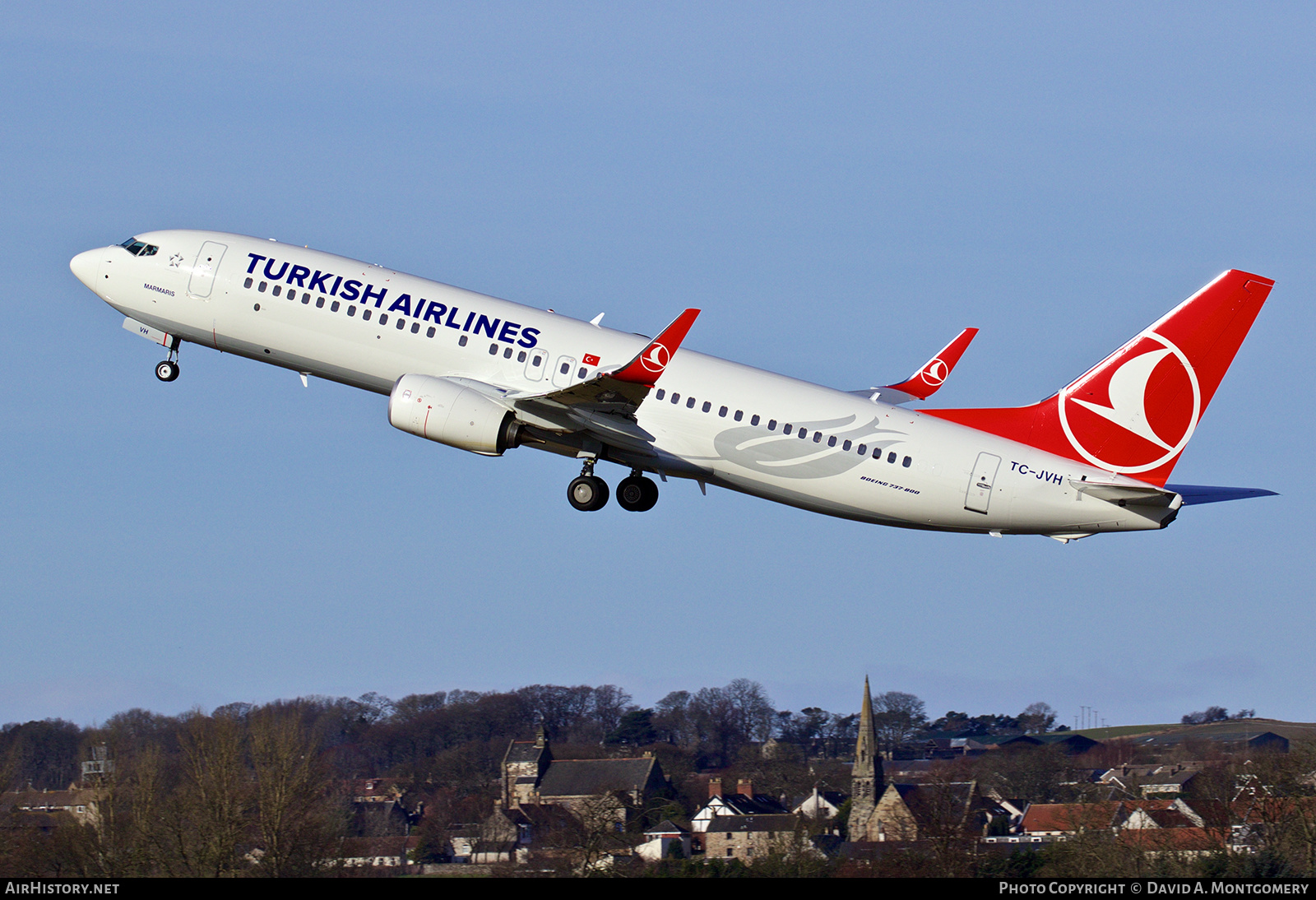Aircraft Photo of TC-JVH | Boeing 737-8F2 | Turkish Airlines | AirHistory.net #518196