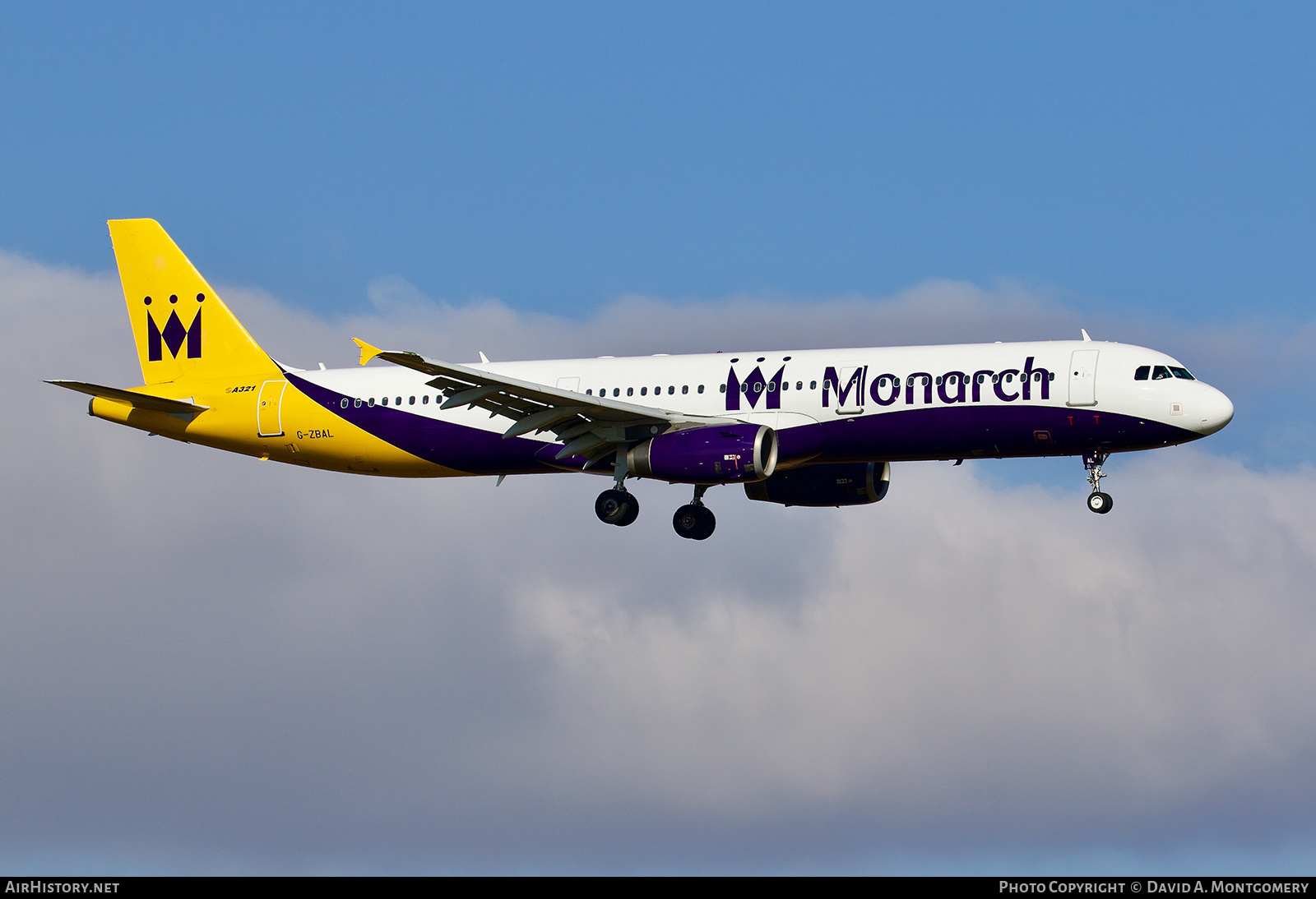 Aircraft Photo of G-ZBAL | Airbus A321-231 | Monarch Airlines | AirHistory.net #518204