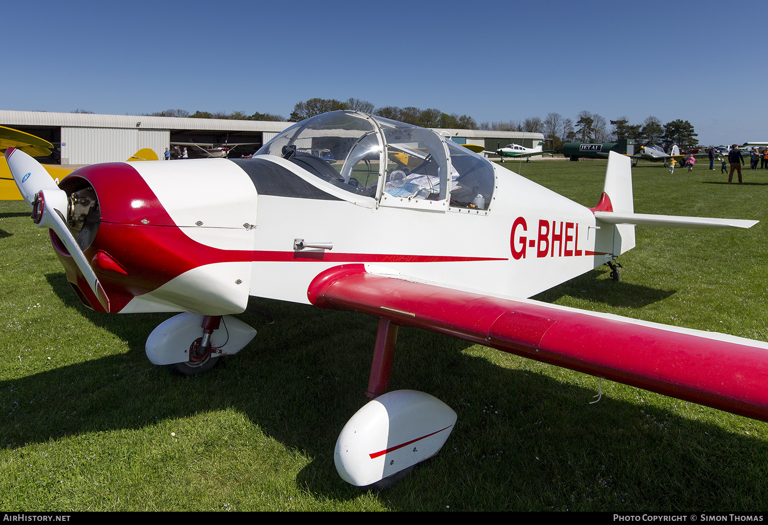 Aircraft Photo of G-BHEL | SAN Jodel D-117 | AirHistory.net #518217