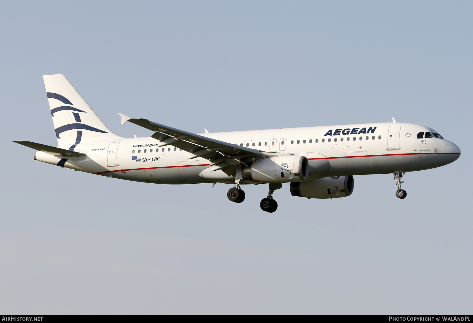 Aircraft Photo of SX-DVW | Airbus A320-232 | Aegean Airlines | AirHistory.net #518224