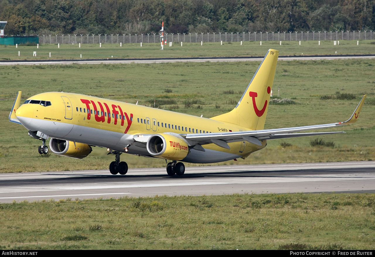 Aircraft Photo of D-AHFP | Boeing 737-8K5 | TUIfly | AirHistory.net #518230