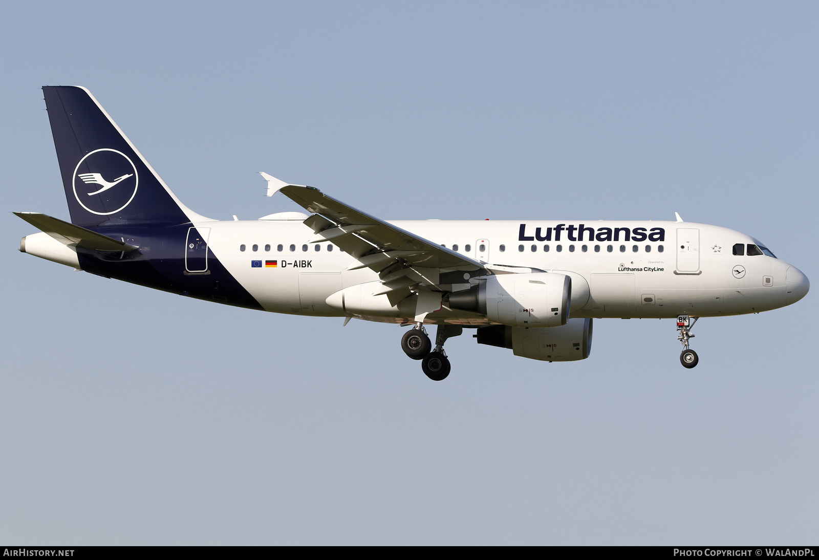 Aircraft Photo of D-AIBK | Airbus A319-112 | Lufthansa | AirHistory.net #518247