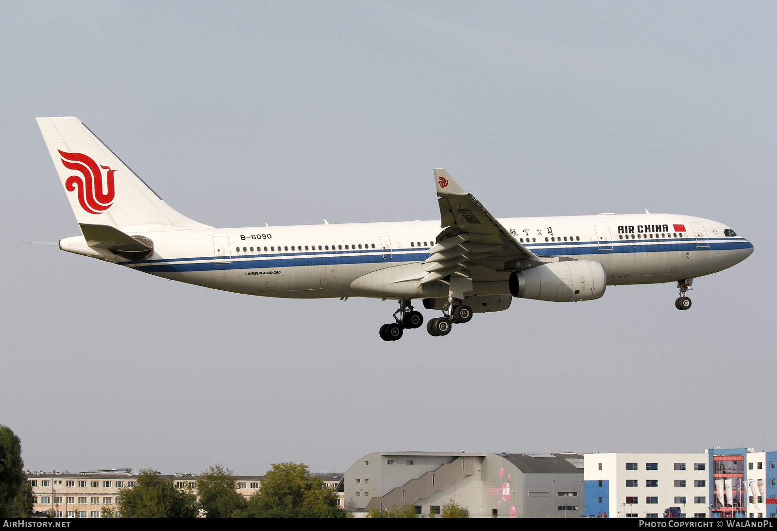 Aircraft Photo of B-6090 | Airbus A330-243 | Air China | AirHistory.net #518254