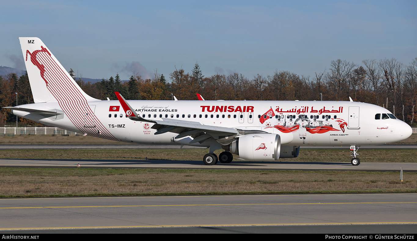Aircraft Photo of TS-IMZ | Airbus A320-251N | Tunisair | AirHistory.net #518277