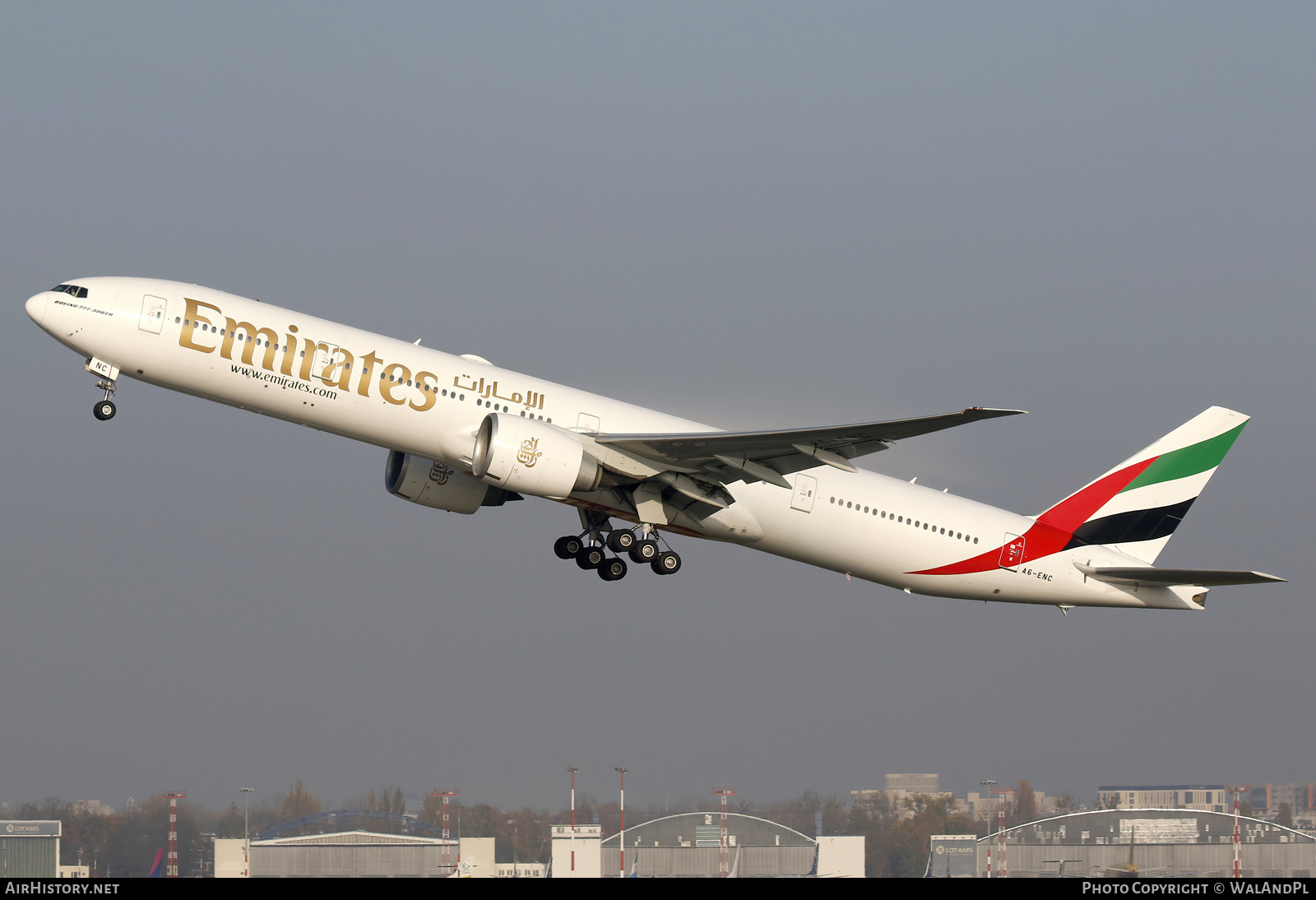 Aircraft Photo of A6-ENC | Boeing 777-31H/ER | Emirates | AirHistory.net #518297
