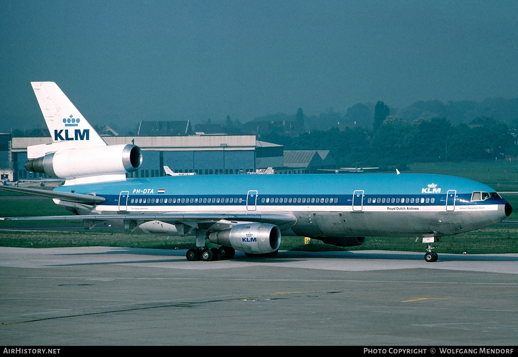 Aircraft Photo of PH-DTA | McDonnell Douglas DC-10-30 | KLM - Royal Dutch Airlines | AirHistory.net #518305