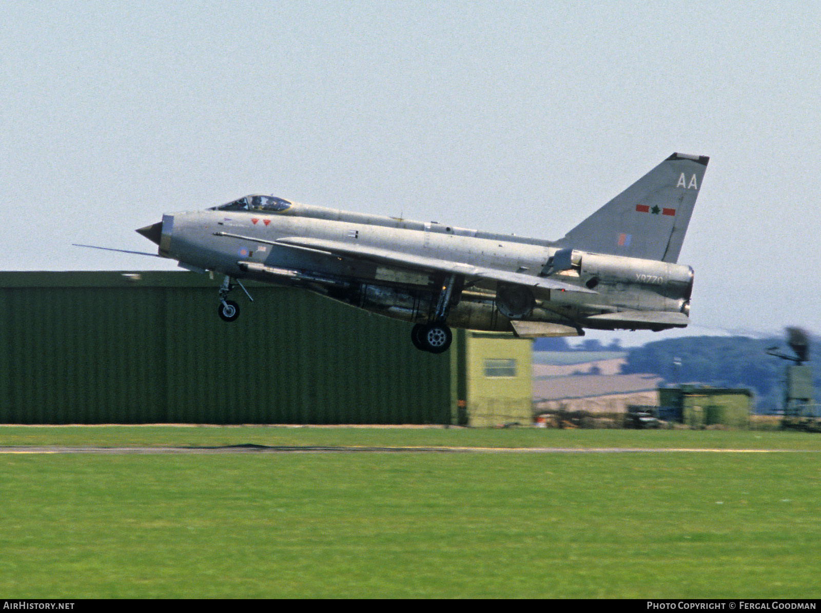 Aircraft Photo of XR770 | English Electric Lightning F6 | UK - Air Force | AirHistory.net #518307