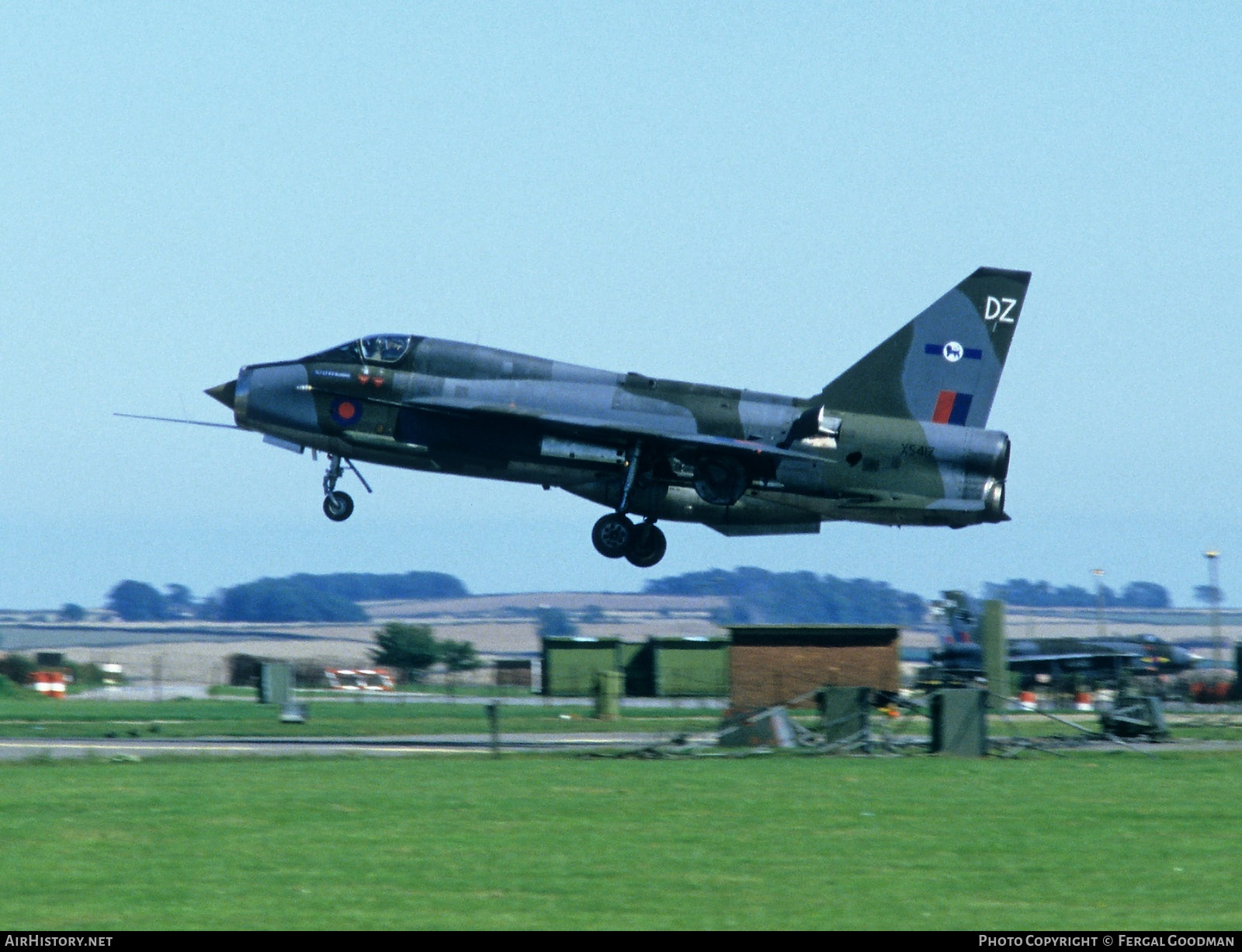 Aircraft Photo of XS417 | English Electric Lightning T5 | UK - Air Force | AirHistory.net #518310