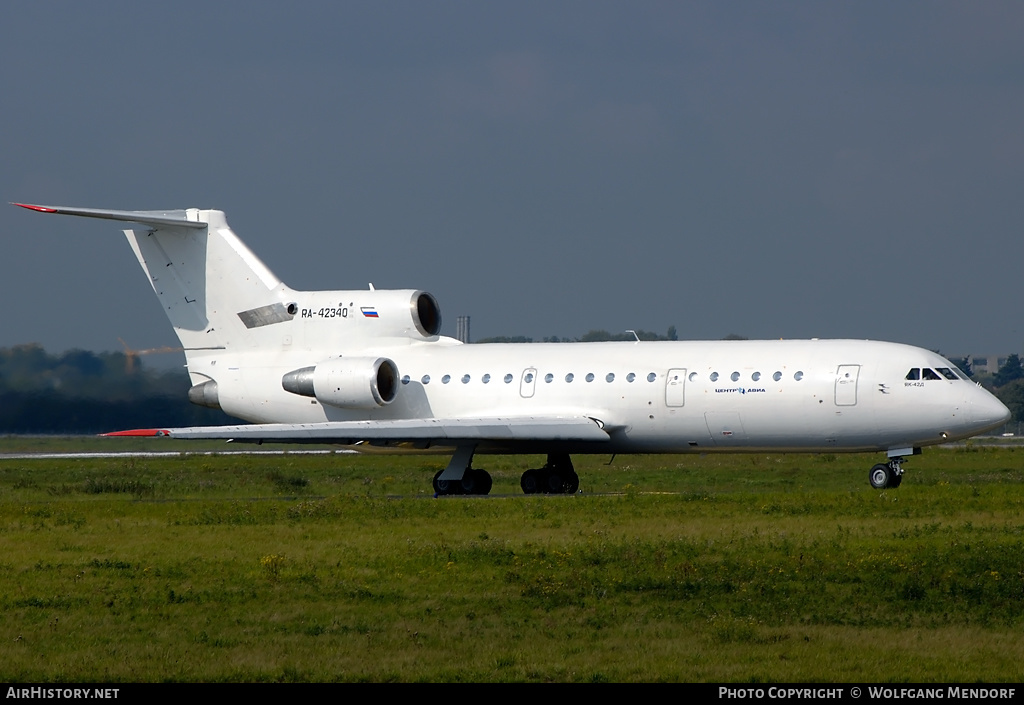 Aircraft Photo of RA-42340 | Yakovlev Yak-42D | Centre-Avia | AirHistory.net #518313