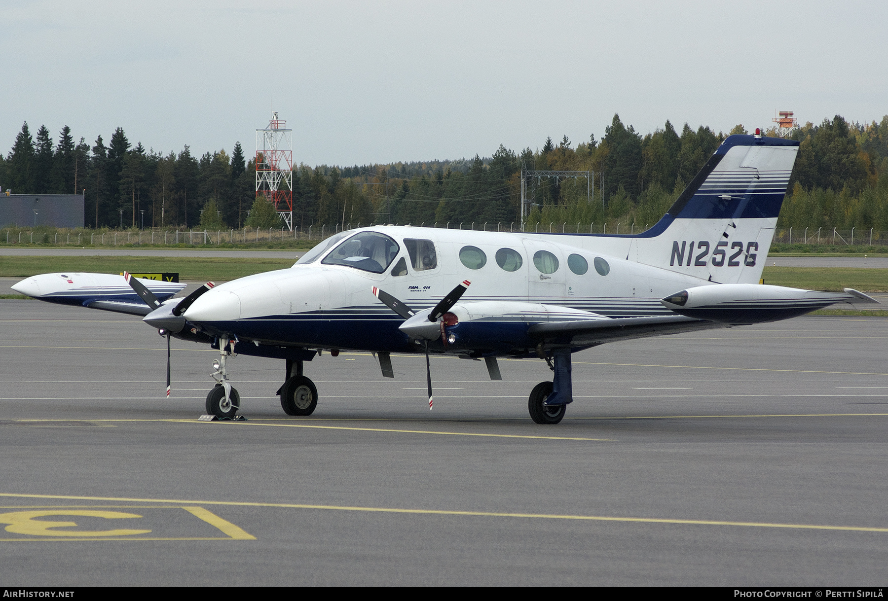 Aircraft Photo of N1252G | Cessna 414 RAM Srs.6 | AirHistory.net #518327