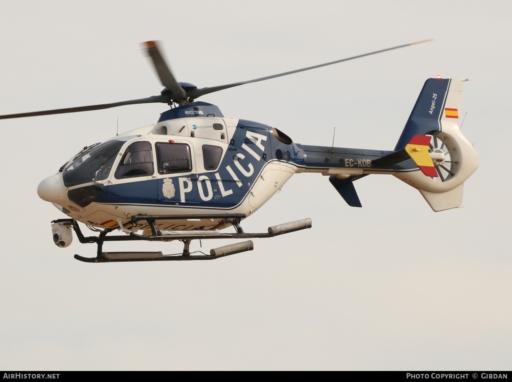 Aircraft Photo of EC-KOB | Eurocopter EC-135P-2+ | Policía | AirHistory.net #518333