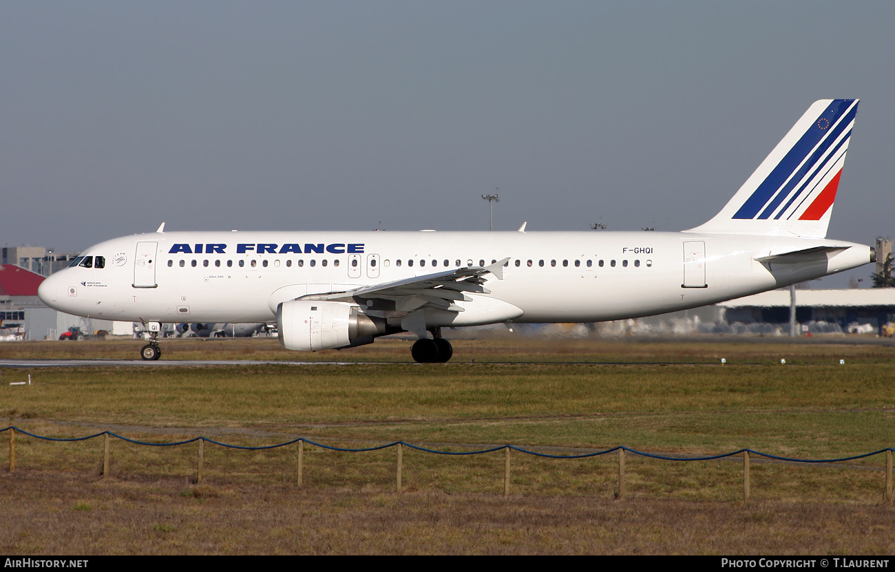 Aircraft Photo of F-GHQI | Airbus A320-211 | Air France | AirHistory.net #518335