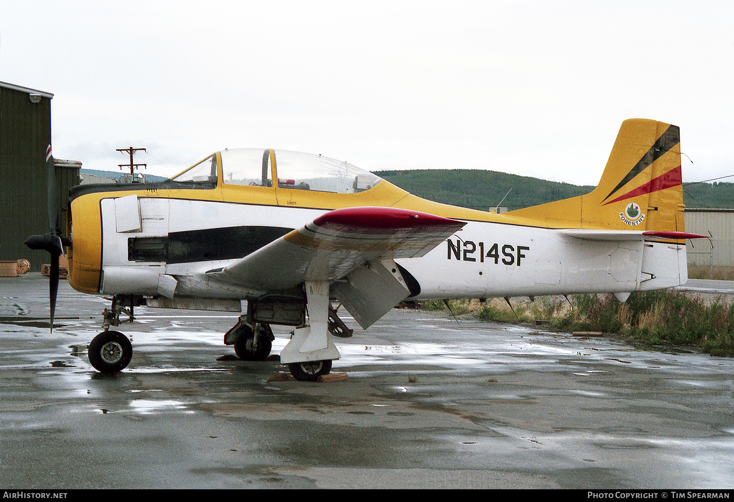 Aircraft Photo of N214SF | North American T-28B Trojan | Alaska Department of Forestry | AirHistory.net #518336