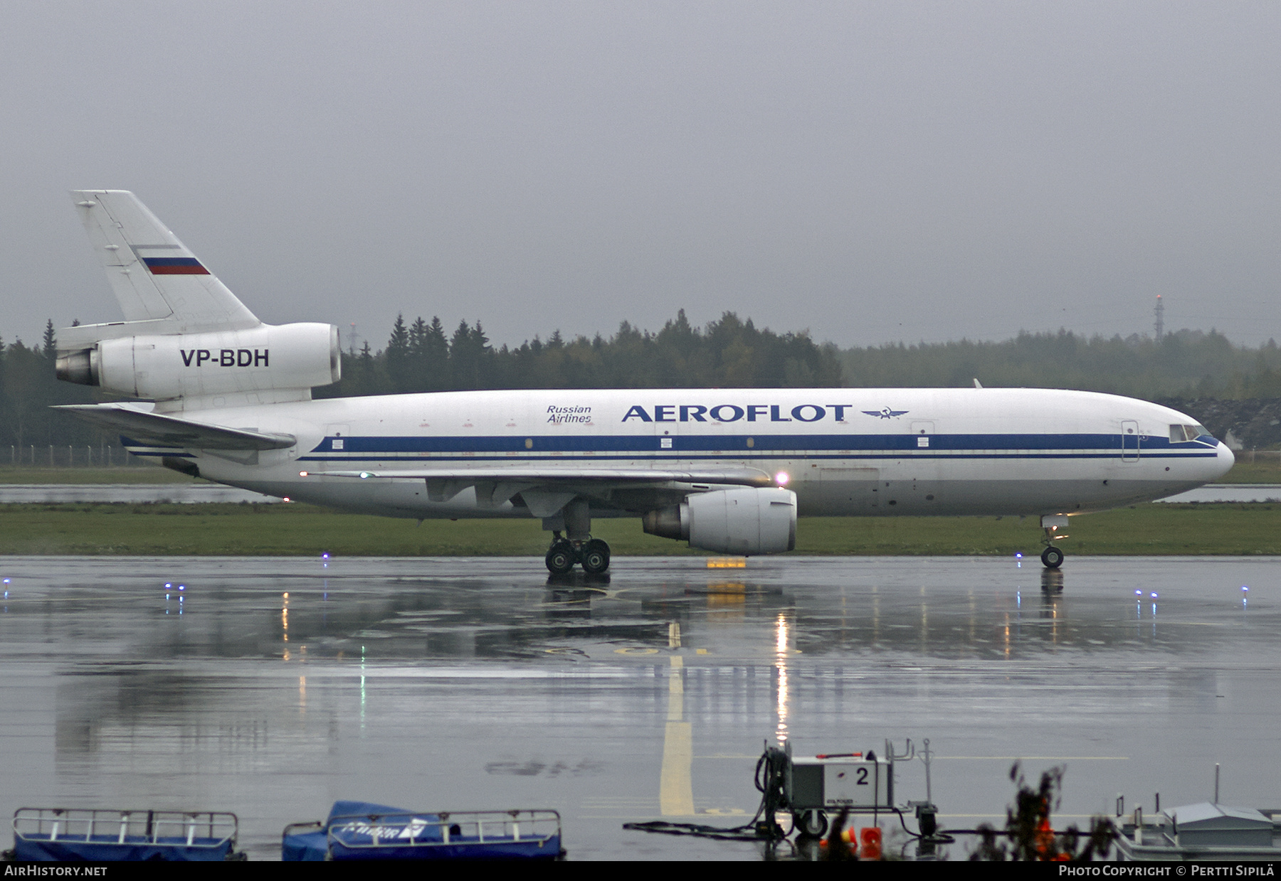 Aircraft Photo of VP-BDH | McDonnell Douglas DC-10-40(F) | Aeroflot - Russian Airlines | AirHistory.net #518338