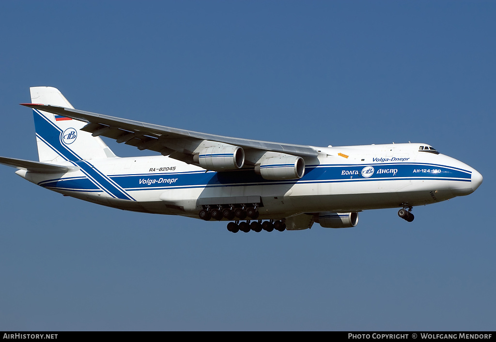 Aircraft Photo of RA-82045 | Antonov An-124-100 Ruslan | Volga-Dnepr Airlines | AirHistory.net #518348