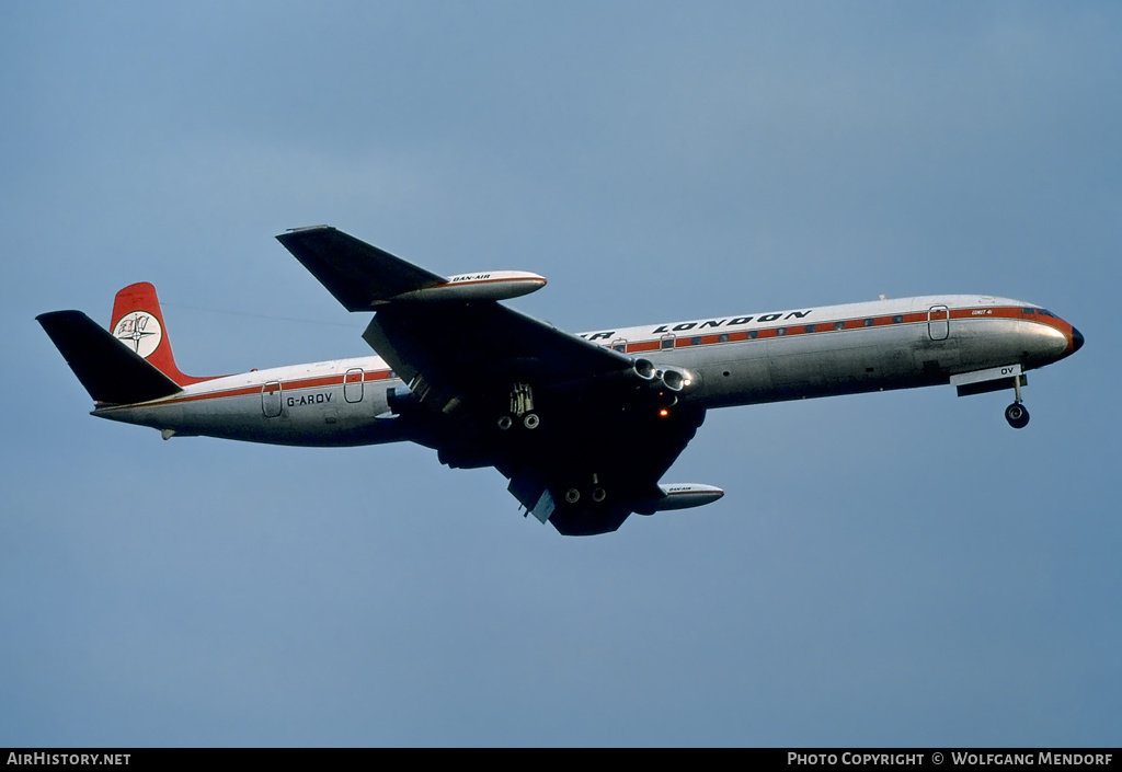 Aircraft Photo of G-AROV | De Havilland D.H. 106 Comet 4C | Dan-Air London | AirHistory.net #518349