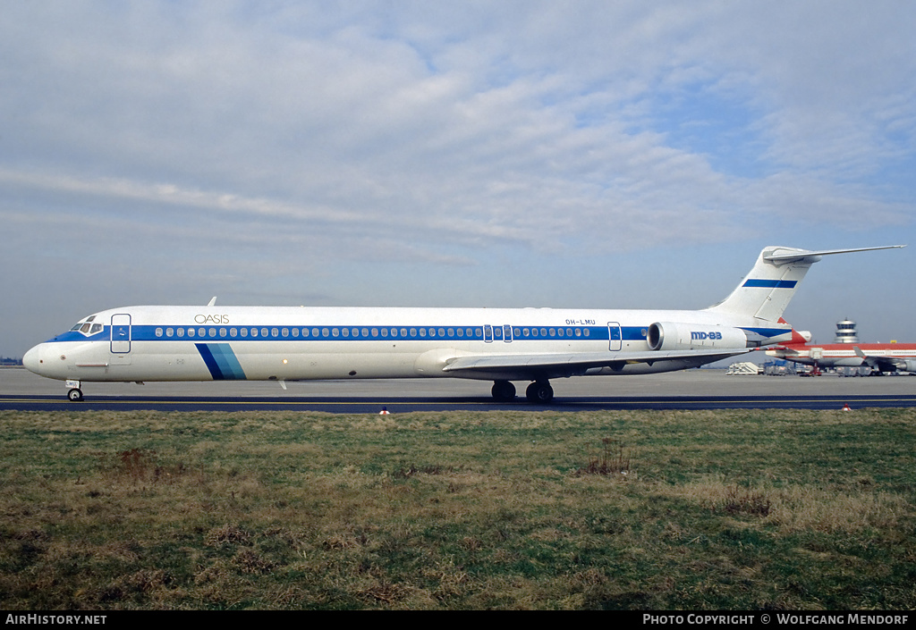 Aircraft Photo of OH-LMU | McDonnell Douglas MD-83 (DC-9-83) | Oasis International Airlines | AirHistory.net #518359