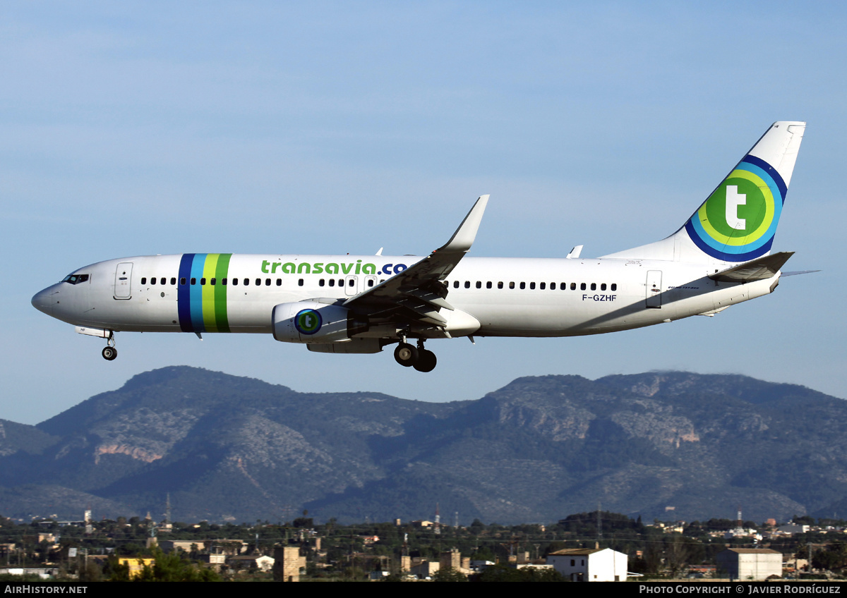 Aircraft Photo of F-GZHF | Boeing 737-8HX | Transavia | AirHistory.net #518361