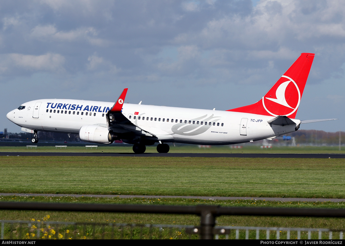 Aircraft Photo of TC-JFP | Boeing 737-8F2 | Turkish Airlines | AirHistory.net #518377