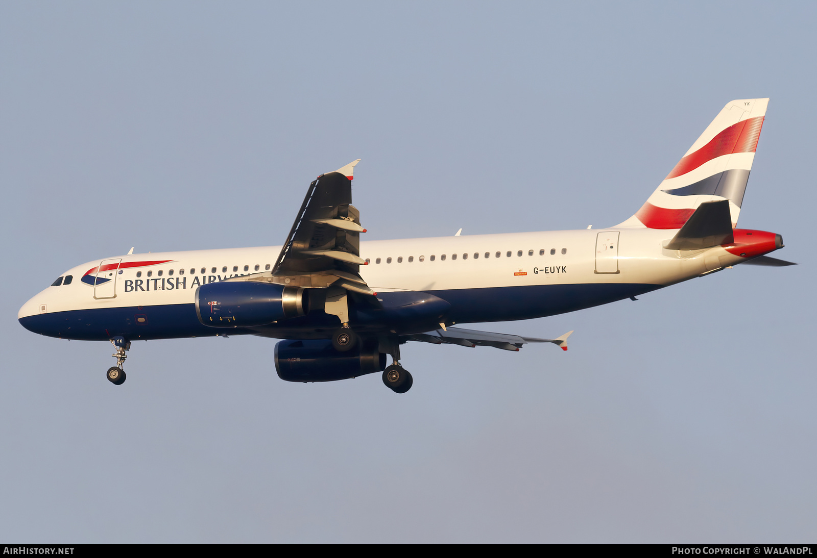 Aircraft Photo of G-EUYK | Airbus A320-232 | British Airways | AirHistory.net #518393