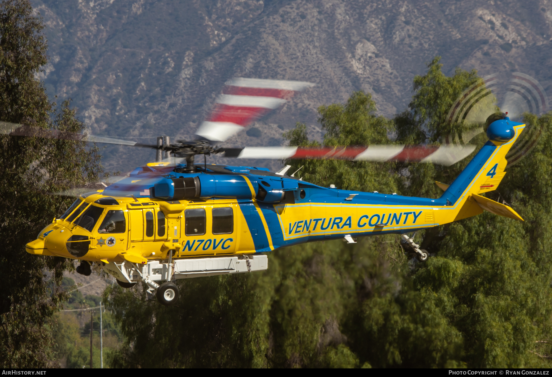 Aircraft Photo of N70VC | Sikorsky HH-60L Black Hawk (S-70A) | Ventura County Sheriff | AirHistory.net #518403