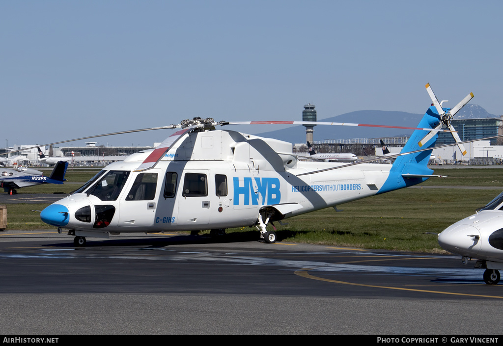 Aircraft Photo of C-GIHS | Sikorsky S-76A | HWB - Helicopters Without Borders | AirHistory.net #518415