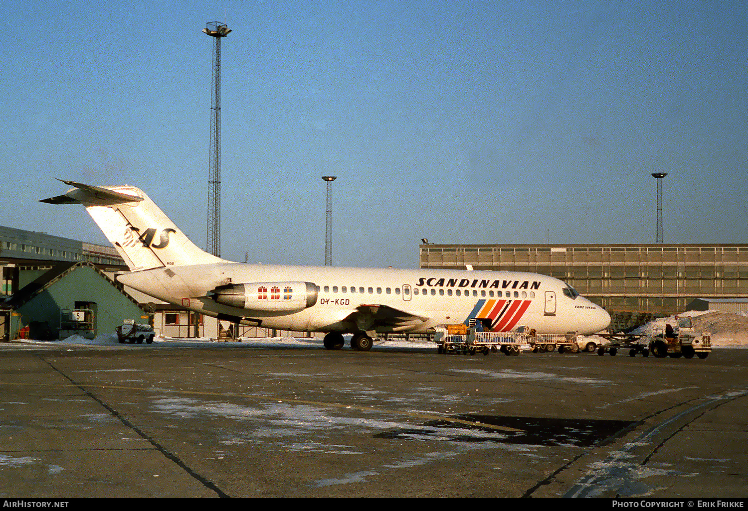 Aircraft Photo of OY-KGD | McDonnell Douglas DC-9-21 | Scandinavian Airlines - SAS | AirHistory.net #518428