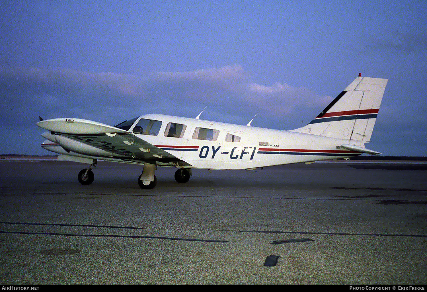 Aircraft Photo of OY-CFI | Piper PA-34-220T Seneca III | AirHistory.net #518436
