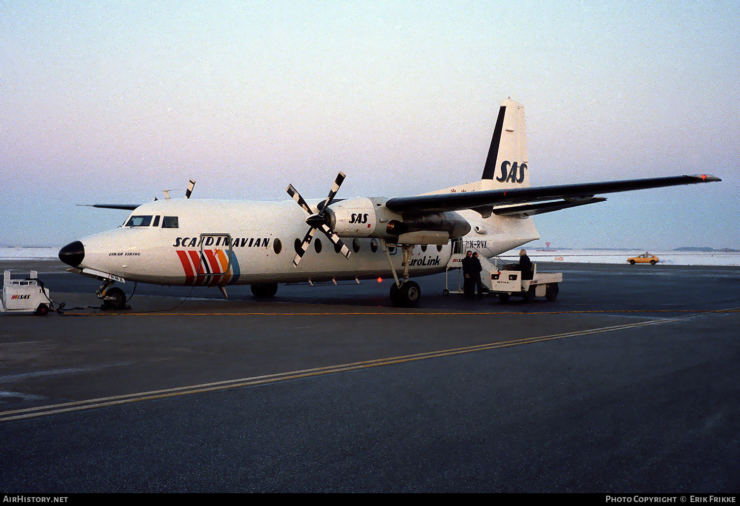 Aircraft Photo of LN-RNX | Fokker F27-600 Friendship | Scandinavian Commuter - Eurolink | AirHistory.net #518438