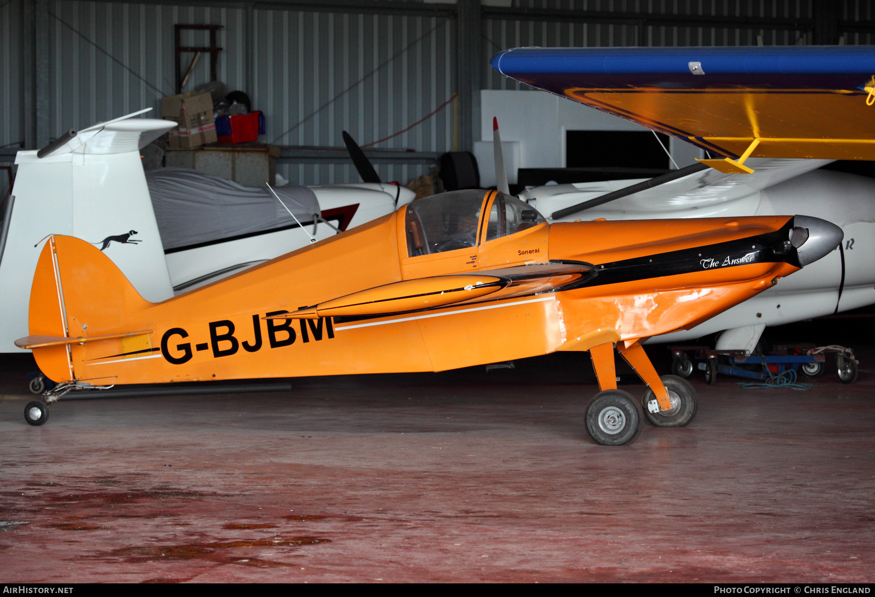 Aircraft Photo of G-BJBM | Monnett Sonerai I | AirHistory.net #518461