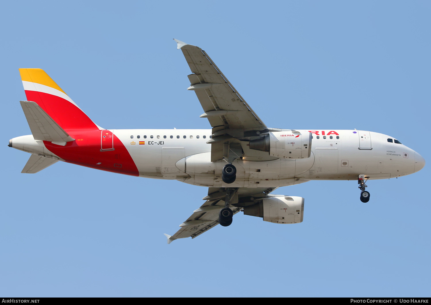 Aircraft Photo of EC-JEI | Airbus A319-111 | Iberia | AirHistory.net #518476