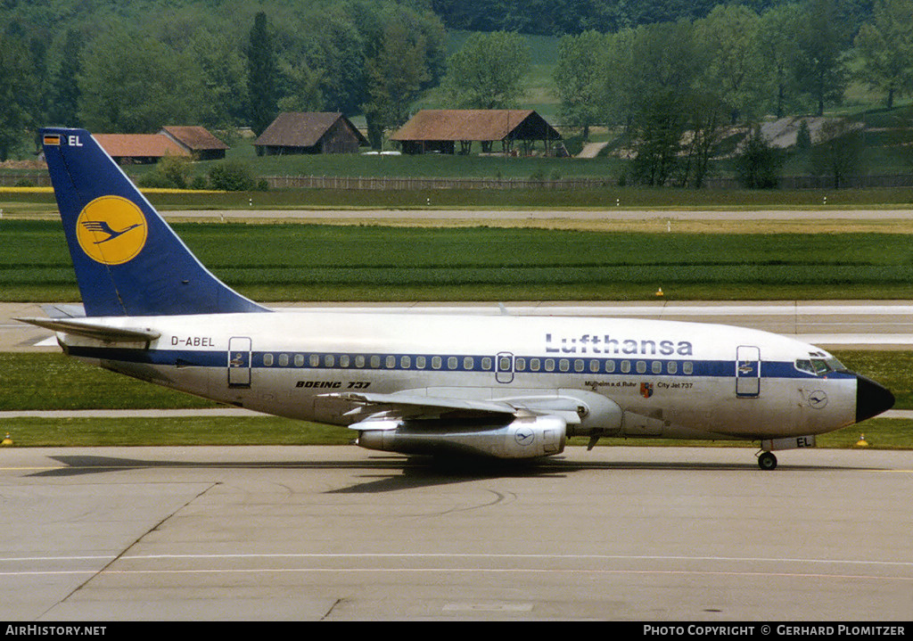 Aircraft Photo of D-ABEL | Boeing 737-130 | Lufthansa | AirHistory.net #518481