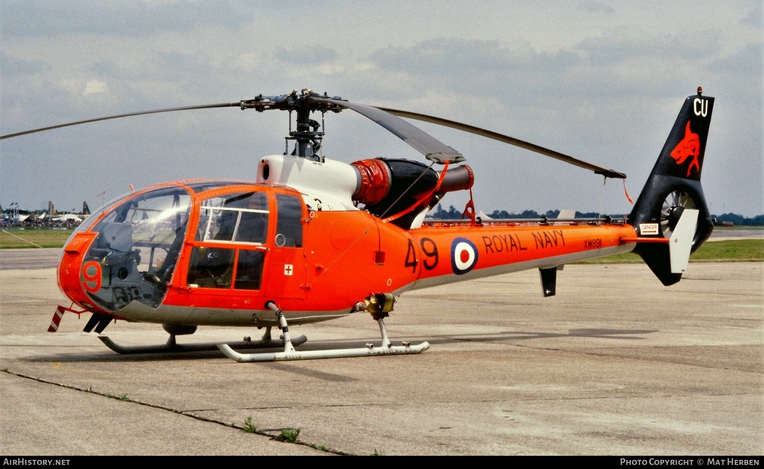 Aircraft Photo of XW891 | Aerospatiale SA-341C Gazelle HT2 | UK - Navy | AirHistory.net #518487