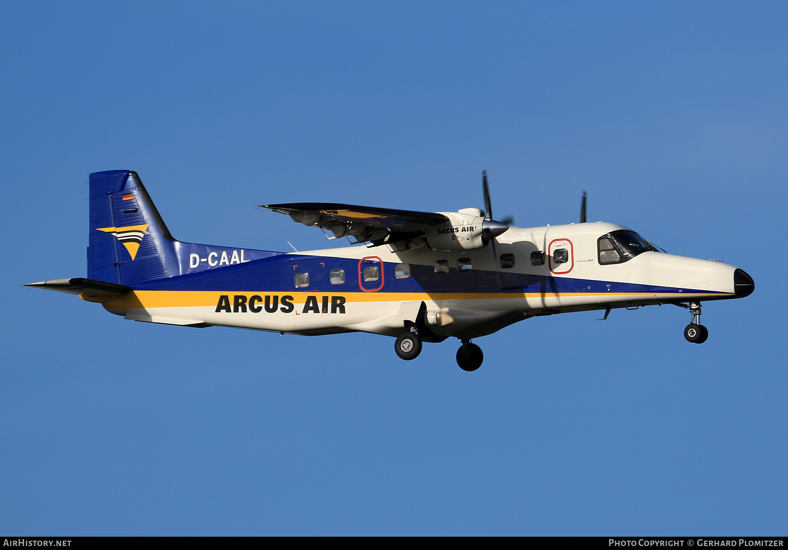 Aircraft Photo of D-CAAL | Dornier 228-212 | Arcus Air | AirHistory.net #518488