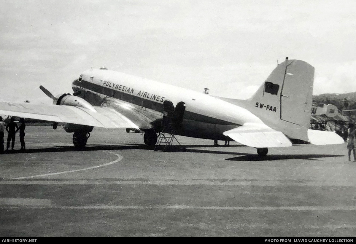 Aircraft Photo of 5W-FAA | Douglas DC-3(C) | Polynesian Airlines | AirHistory.net #518500