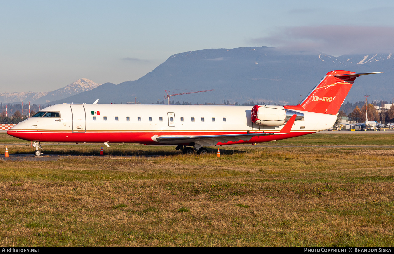 Aircraft Photo of XB-EGD | Bombardier CRJ-100ER (CL-600-2B19) | AirHistory.net #518502