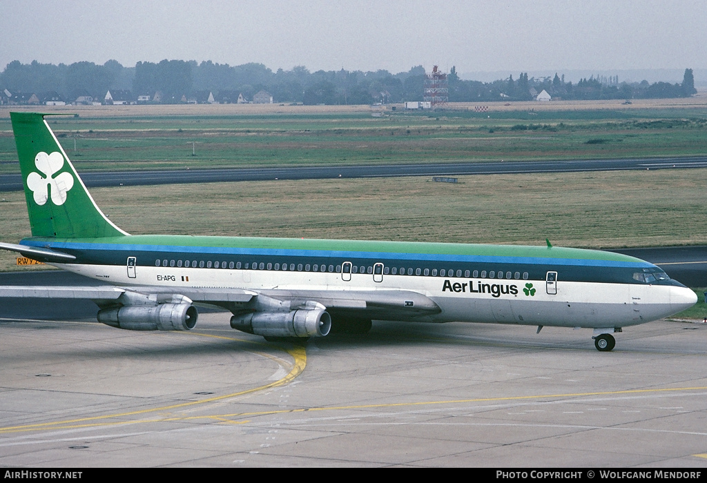 Aircraft Photo of EI-APG | Boeing 707-348C | Aer Lingus | AirHistory.net #518504