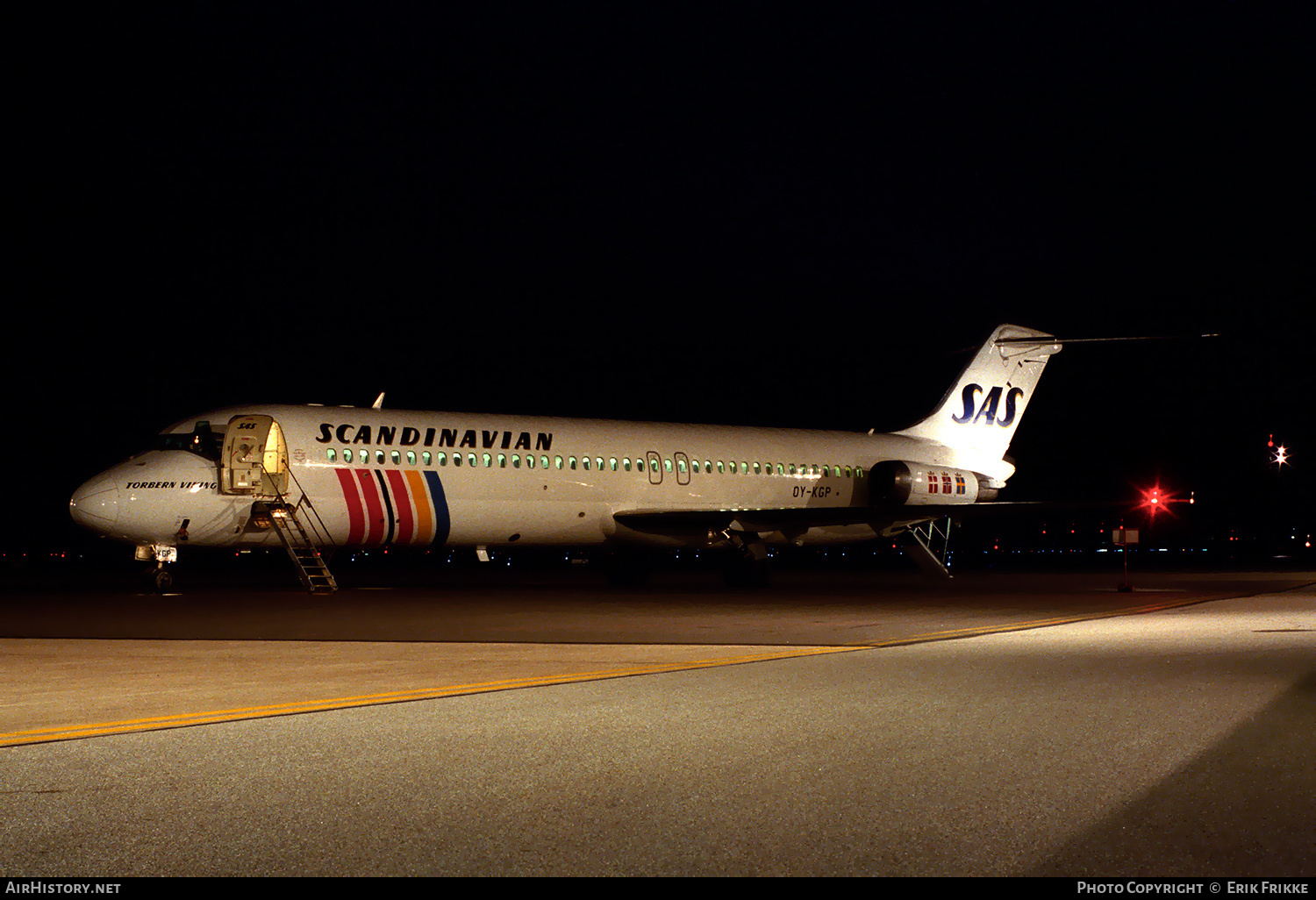 Aircraft Photo of OY-KGP | McDonnell Douglas DC-9-41 | Scandinavian Airlines - SAS | AirHistory.net #518512