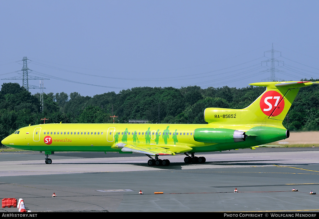 Aircraft Photo of RA-85652 | Tupolev Tu-154M | S7 Airlines | AirHistory.net #518522