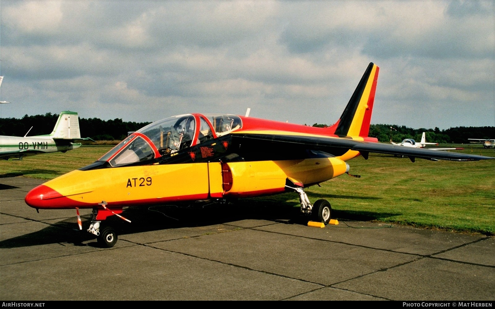 Aircraft Photo of AT29 | Dassault-Dornier Alpha Jet 1B | Belgium - Air Force | AirHistory.net #518529