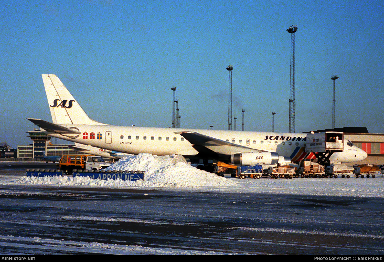 Aircraft Photo of LN-MOW | McDonnell Douglas DC-8-62 | Scandinavian Airlines - SAS | AirHistory.net #518532