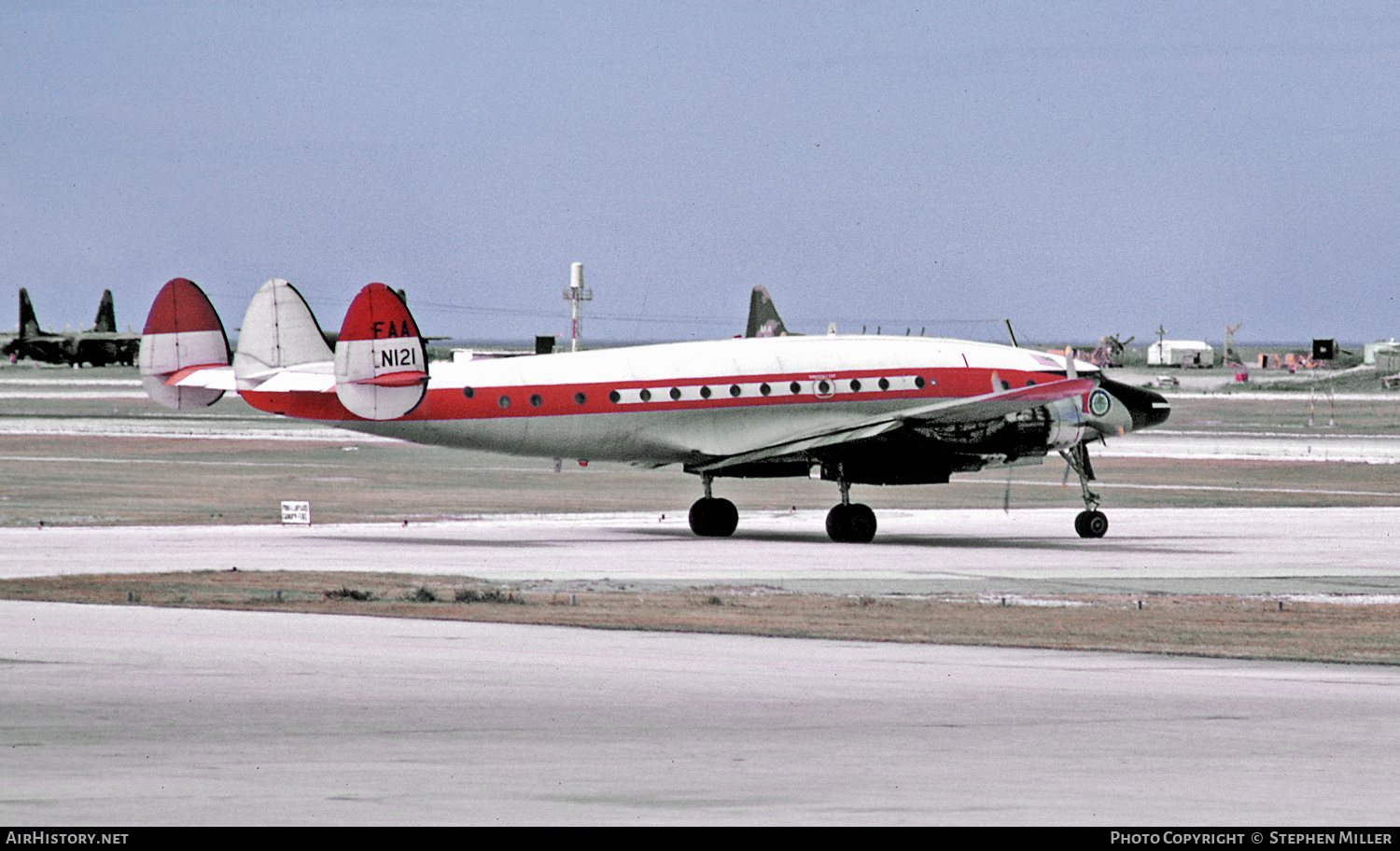 Aircraft Photo of N121 | Lockheed L-749A Constellation | FAA - Federal Aviation Administration | AirHistory.net #518536