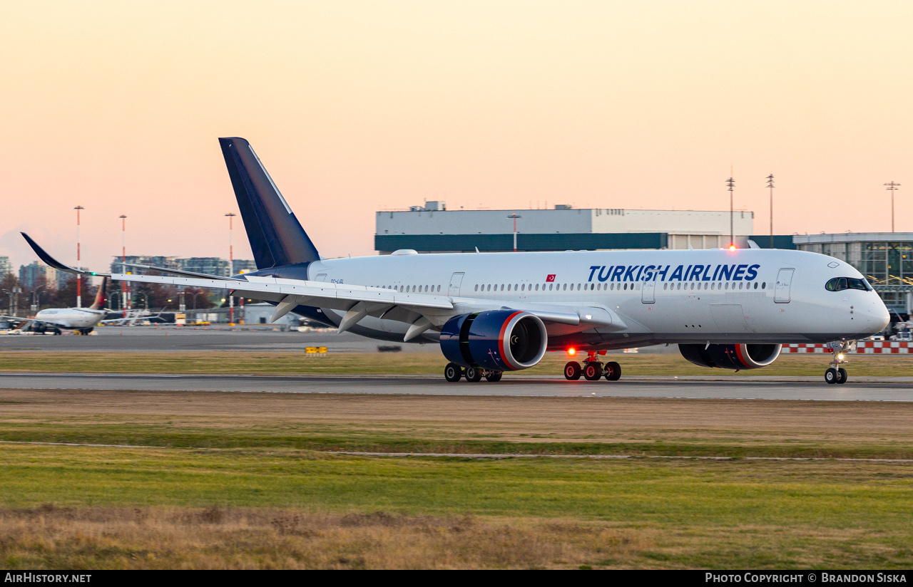 Aircraft Photo of TC-LGL | Airbus A350-941 | Turkish Airlines | AirHistory.net #518537