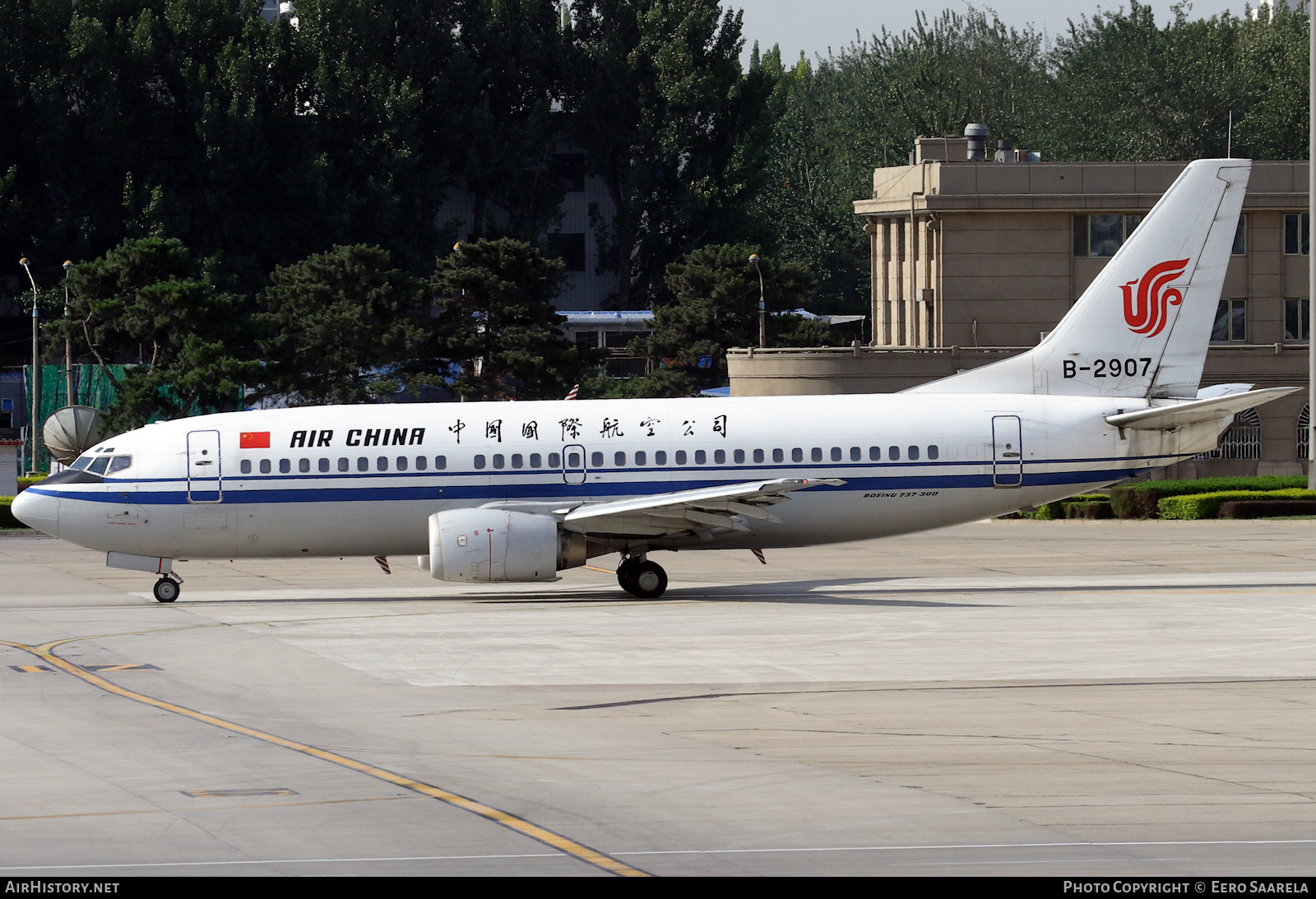 Aircraft Photo of B-2907 | Boeing 737-33A | Air China | AirHistory.net #518560