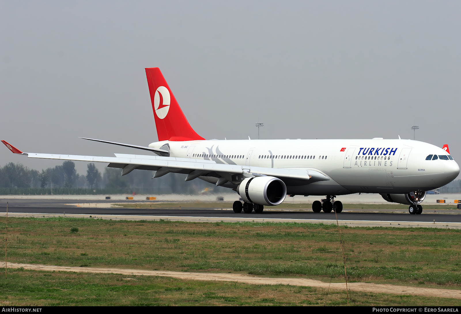 Aircraft Photo of TC-JNC | Airbus A330-203 | Turkish Airlines | AirHistory.net #518561