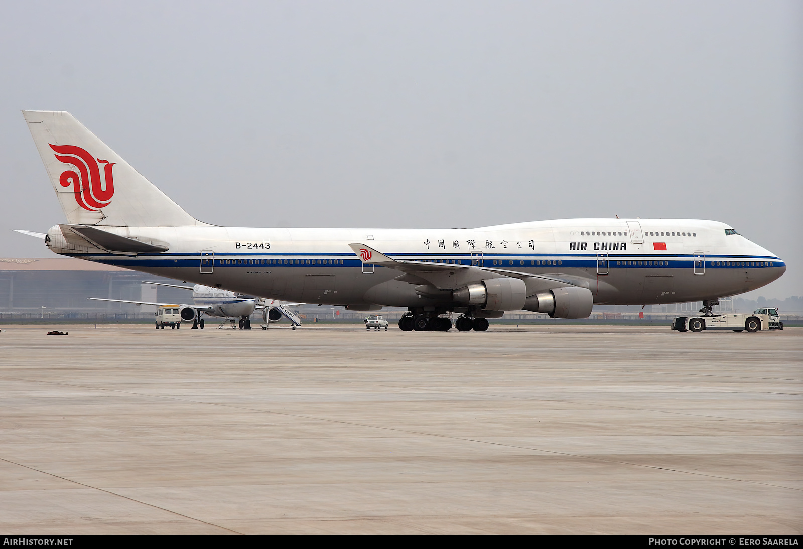 Aircraft Photo of B-2443 | Boeing 747-4J6 | Air China | AirHistory.net #518563