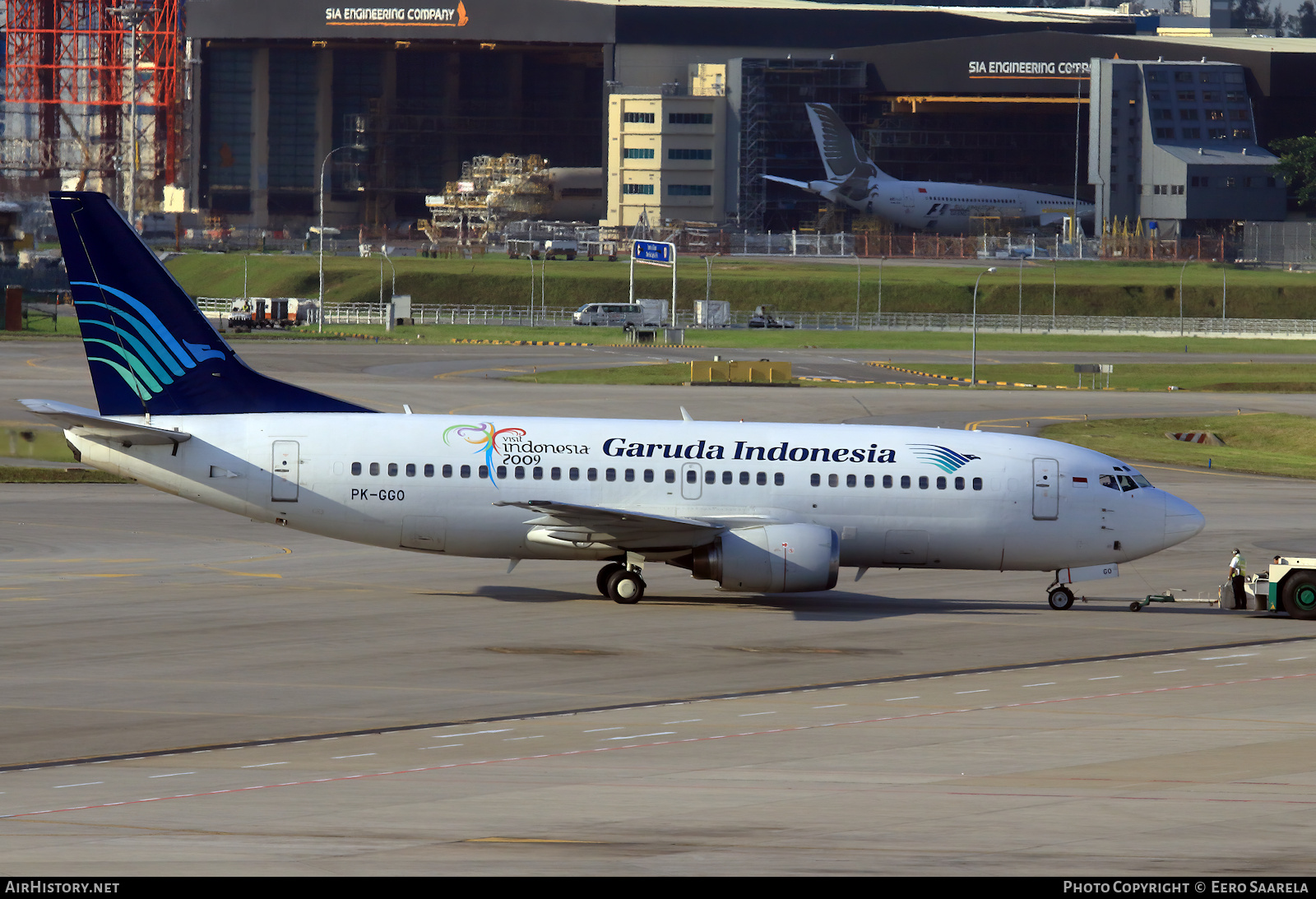 Aircraft Photo of PK-GGO | Boeing 737-3U3 | Garuda Indonesia | AirHistory.net #518583